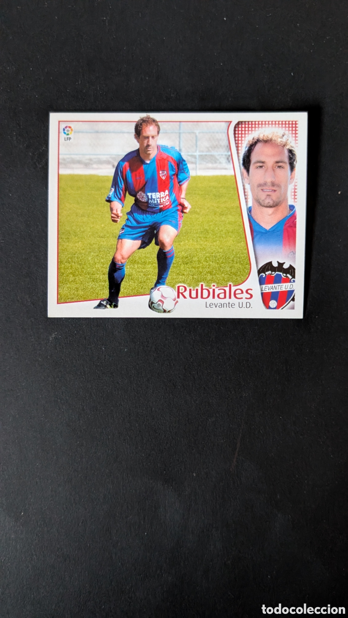 Cartes &agrave; collectionner de Football: L1 RUBIALES LEVANTE ROOKIE LIGA ESTE 2004/05 04 05 NUNCA PEGADO SIN PEGAR