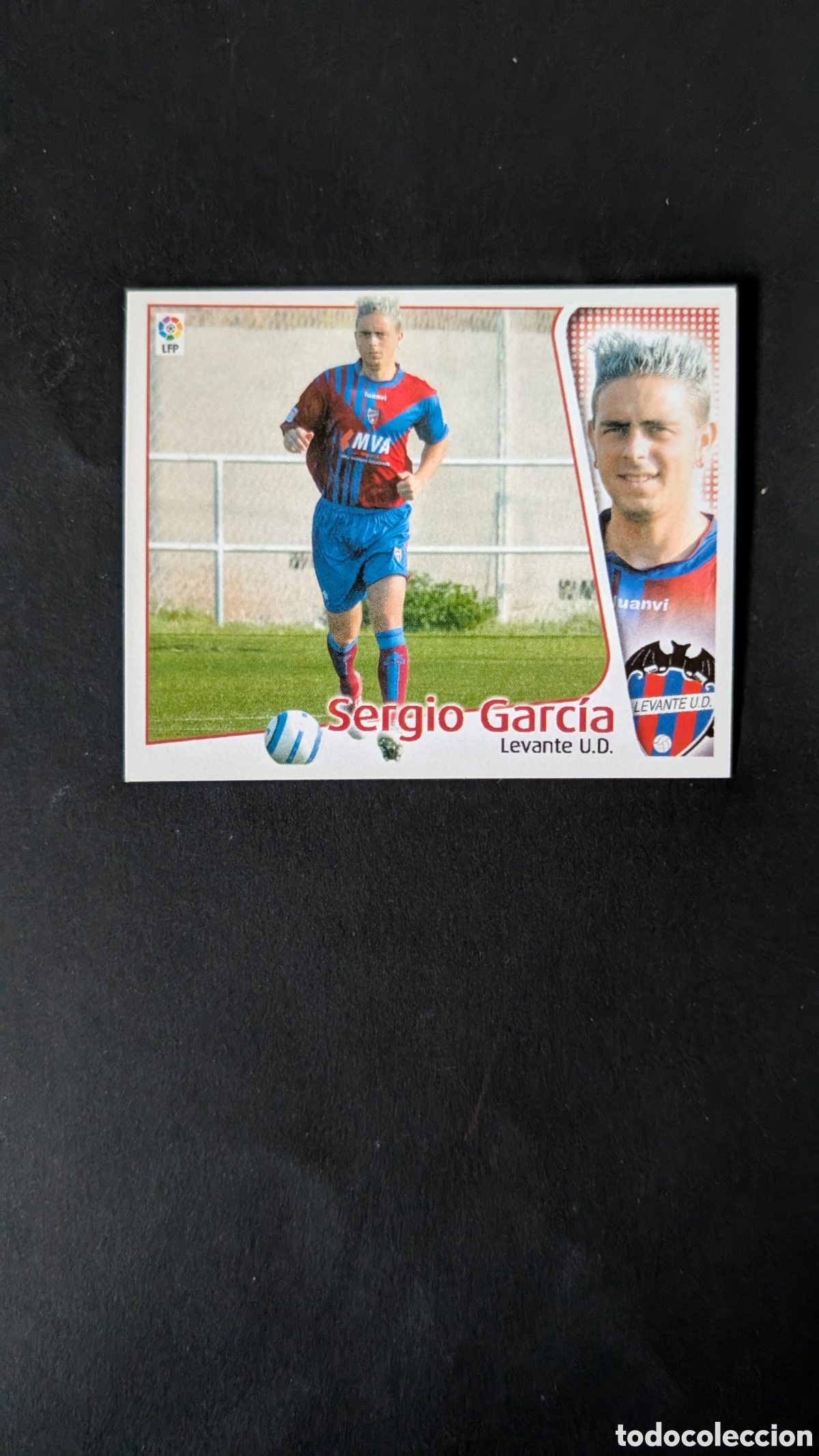 Fußball-Sticker: L1 SERGIO GARCIA LEVANTE LIGA ESTE 2004/05 04 05 NUNCA PEGADO SIN PEGAR