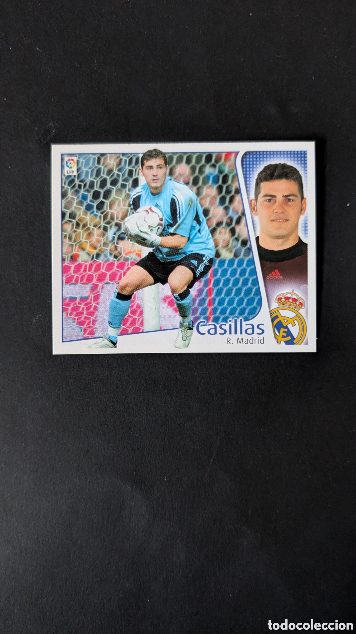 Fu&szlig;ball-Sticker: L1 CASILLAS REAL MADRID LIGA ESTE 2004/05 04 05 NUNCA PEGADO SIN PEGAR