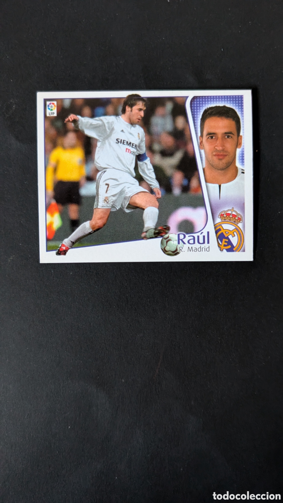 Cromos de Futebol: L1 RAUL REAL MADRID LIGA ESTE 2004/05 04 05 NUNCA PEGADO SIN PEGAR