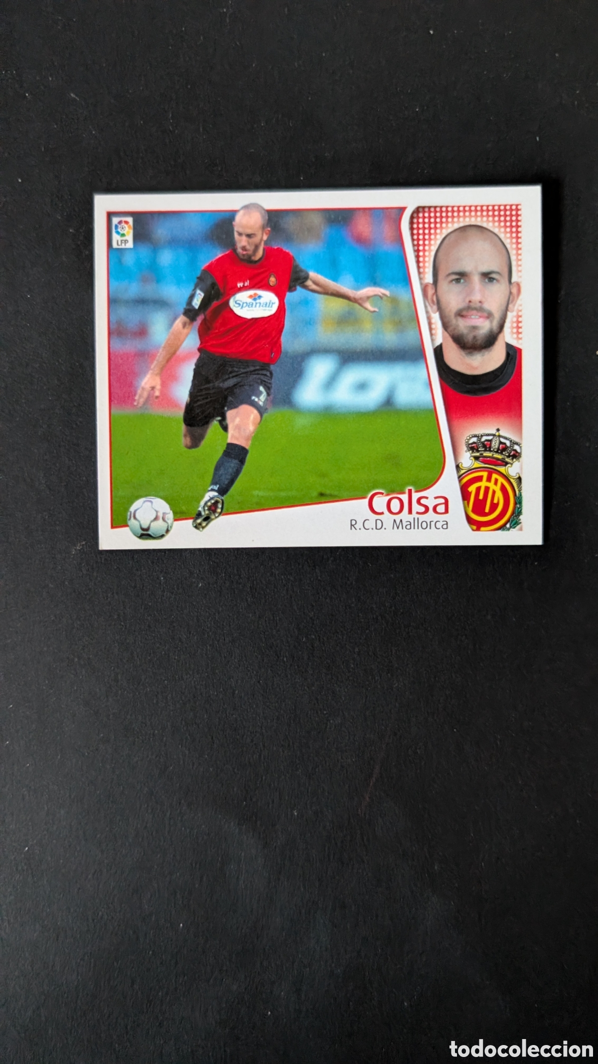 Fu&szlig;ball-Sticker: L1 COLSA MALLORCA BAJA LIGA ESTE 2004/05 04 05 NUNCA PEGADO SIN PEGAR