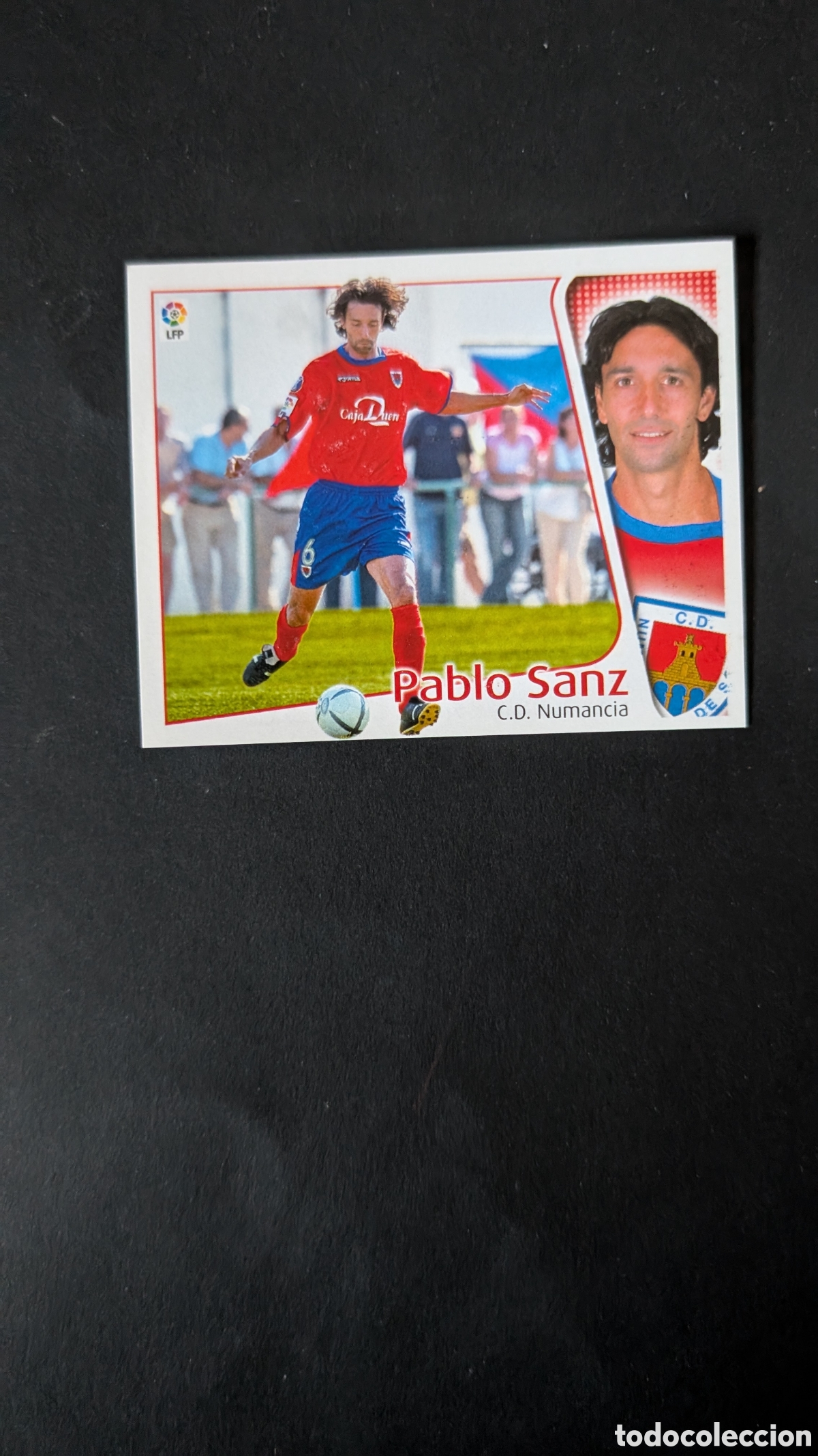 Fu&szlig;ball-Sticker: L1 PABLO SANZ NUMANCIA LIGA ESTE 2004/05 04 05 NUNCA PEGADO SIN PEGAR