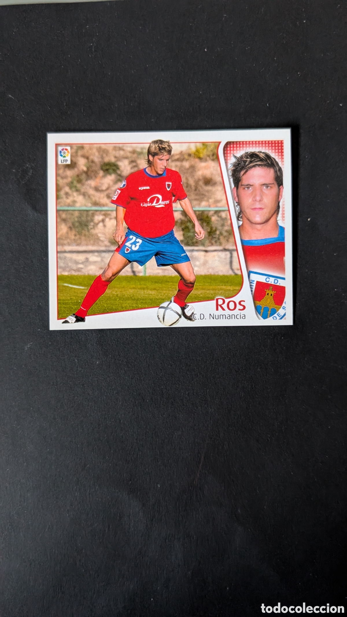 Fu&szlig;ball-Sticker: L1 ROS NUMANCIA LIGA ESTE 2004/05 04 05 NUNCA PEGADO SIN PEGAR