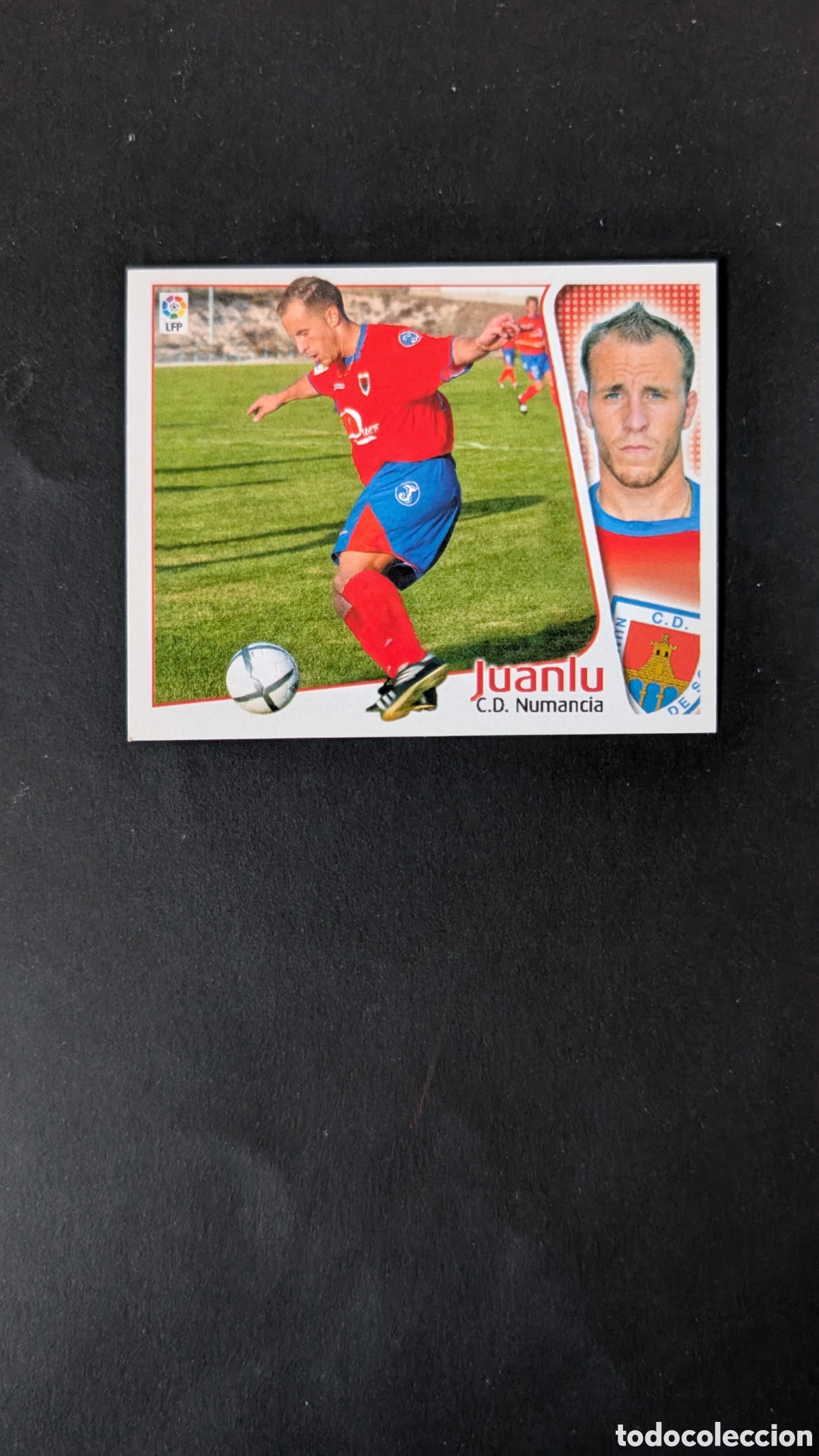 Fu&szlig;ball-Sticker: L1 JUANLU NUMANCIA LIGA ESTE 2004/05 04 05 NUNCA PEGADO SIN PEGAR