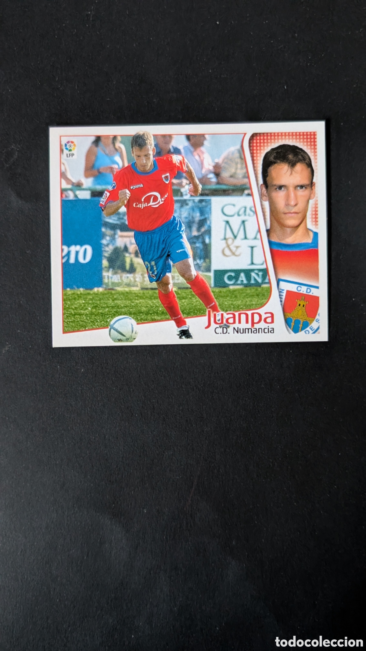Figurine di Calcio: L1 JUANPA NUMANCIA LIGA ESTE 2004/05 04 05 NUNCA PEGADO SIN PEGAR