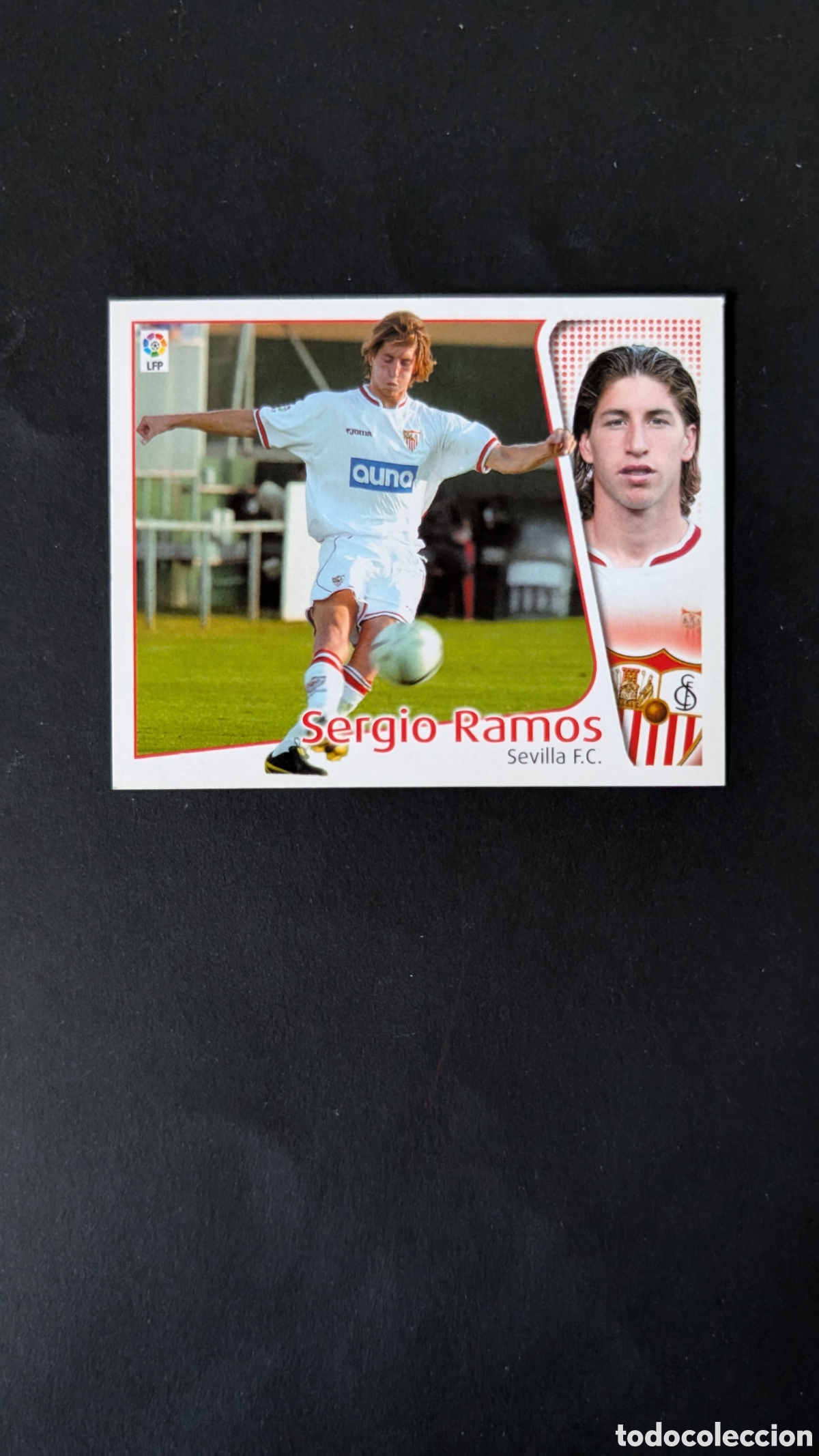 Figurine di Calcio: L1 SERGIO RAMOS ROOKIE SEVILLA LIGA ESTE 2004/05 04 05 NUNCA PEGADO SIN PEGAR