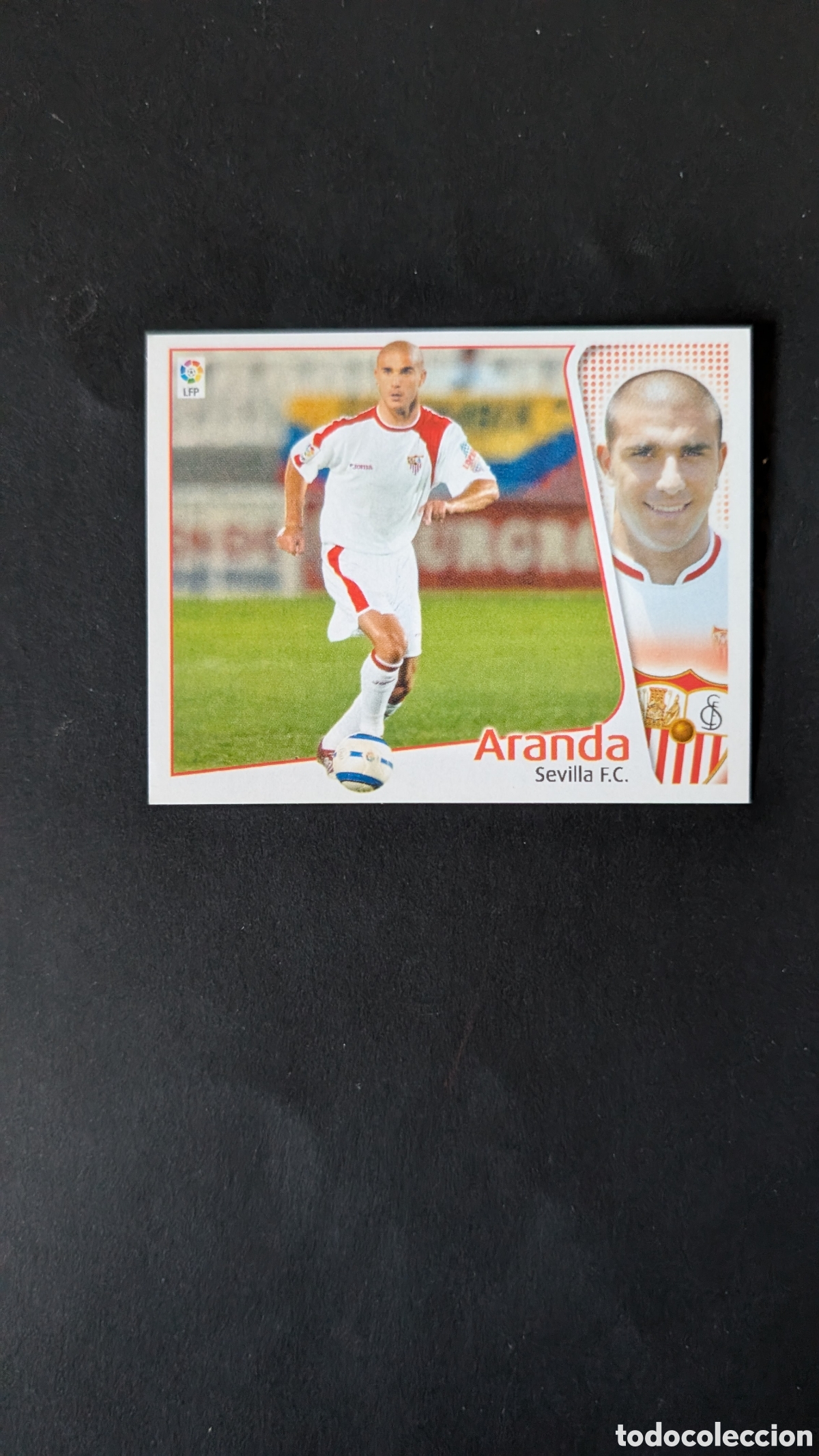 Figurine di Calcio: L1 ARANDA SEVILLA LIGA ESTE 2004/05 04 05 NUNCA PEGADO SIN PEGAR
