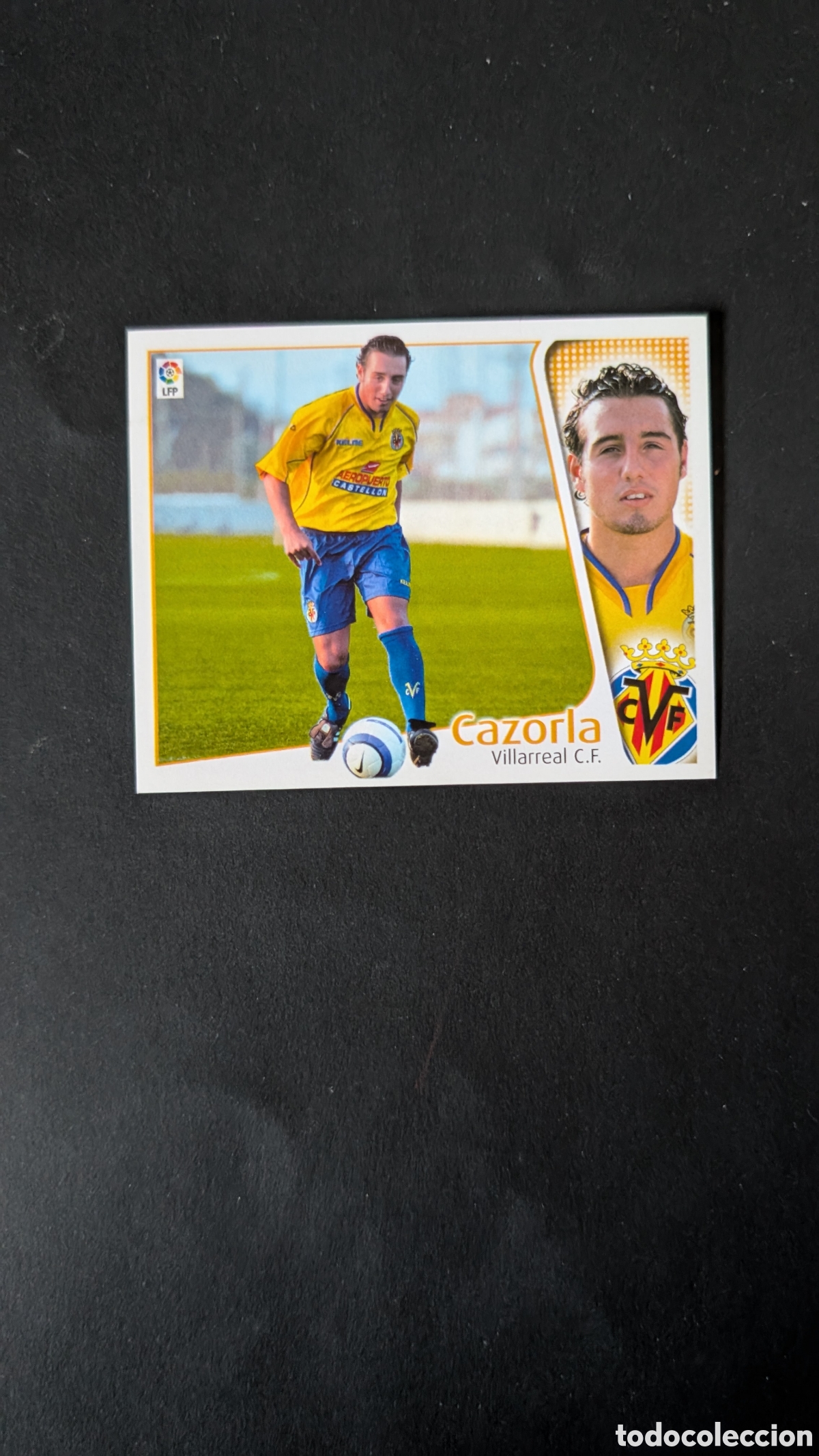 Football Stickers: L1 CAZORLA VILLARREAL ROOKIE LIGA ESTE 2004/05 04 05 NUNCA PEGADO SIN PEGAR