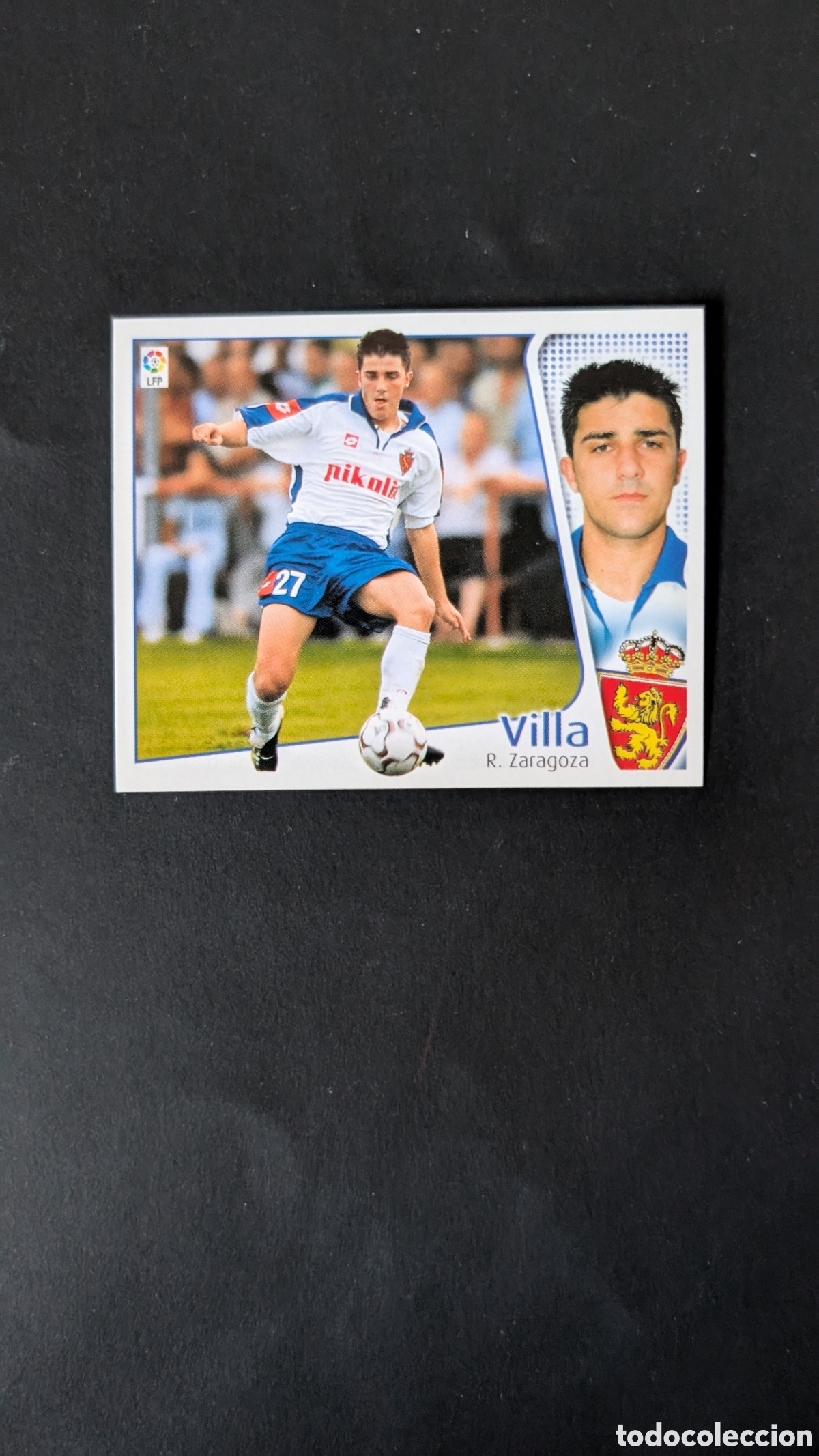 Cromos de Futebol: L1 VILLA ZARAGOZA LIGA ESTE 2004/05 04 05 NUNCA PEGADO SIN PEGAR