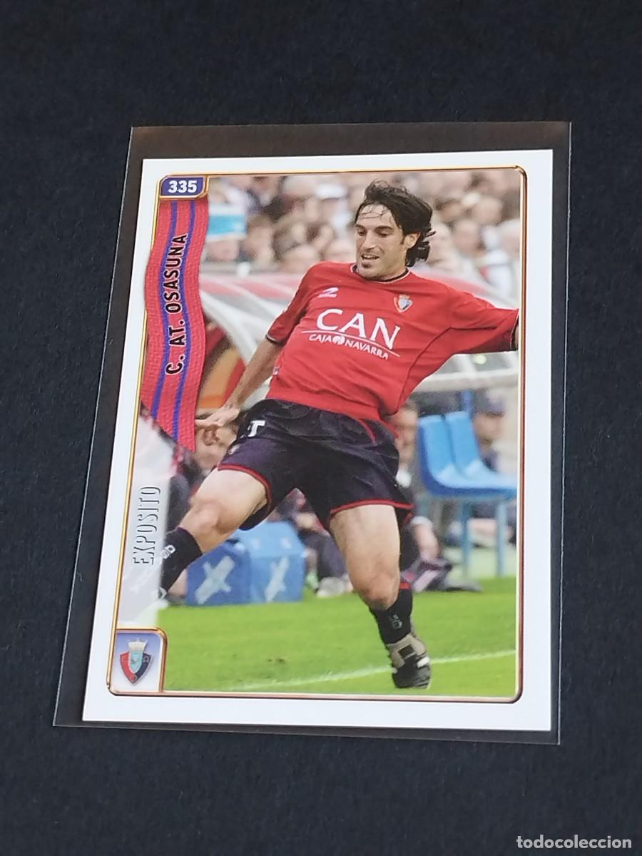 Cromos de f&uacute;tbol: EXPOSITO #335 CA OSASUNA - MUNDICROMO FICHAS DE LA LIGA 2004 2005 - MC SPORT 04 05 CROMO