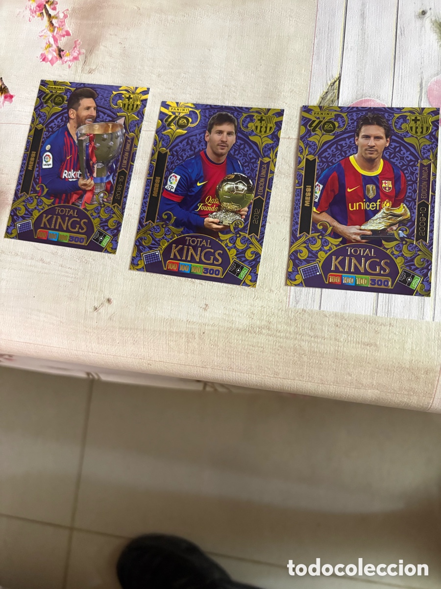 Cromos de f&uacute;tbol: Lote Messi total kings Adrenalyn XL 25 26 fc Barcelona 2025 2026 inter Miami