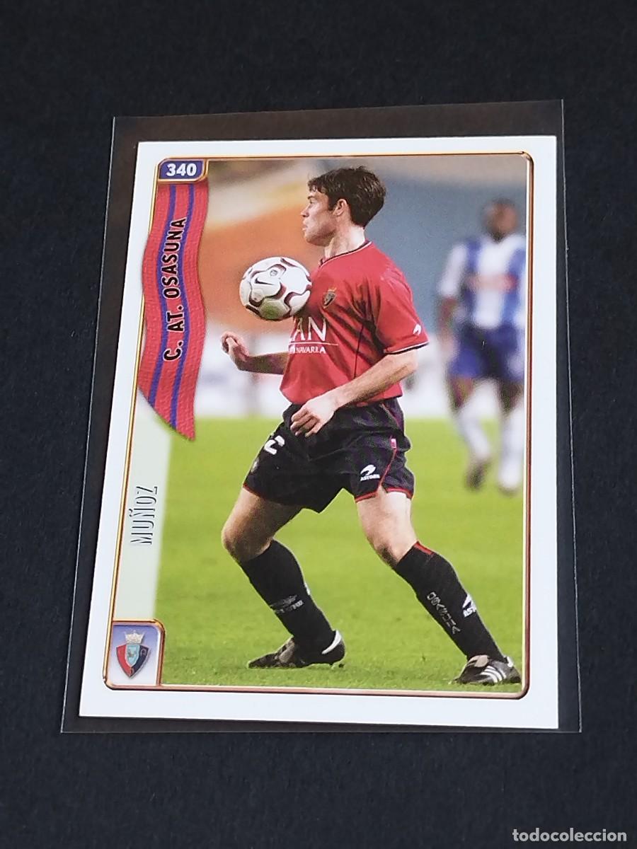 Cromos de f&uacute;tbol: MU&Ntilde;OZ #340 CA OSASUNA - MUNDICROMO FICHAS DE LA LIGA 2004 2005 - MC SPORT 04 05 CROMO