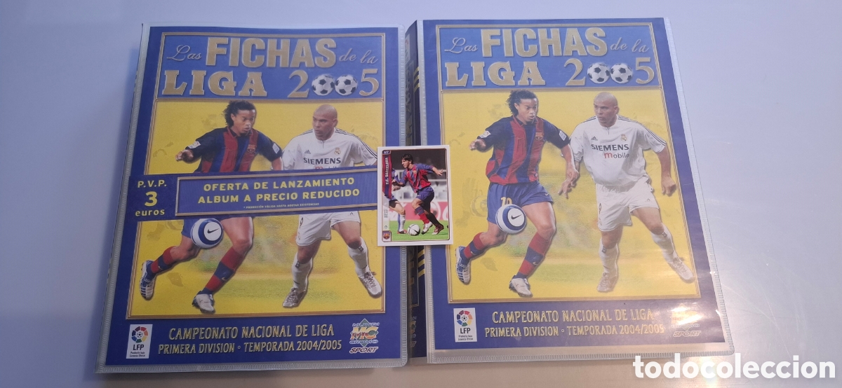 Cromos de Futebol: MUNDICROMO FICHAS LIGA FUTBOL 2004 2005 04 05. MESSI, RAMOS, BAJAS, MAGIC...