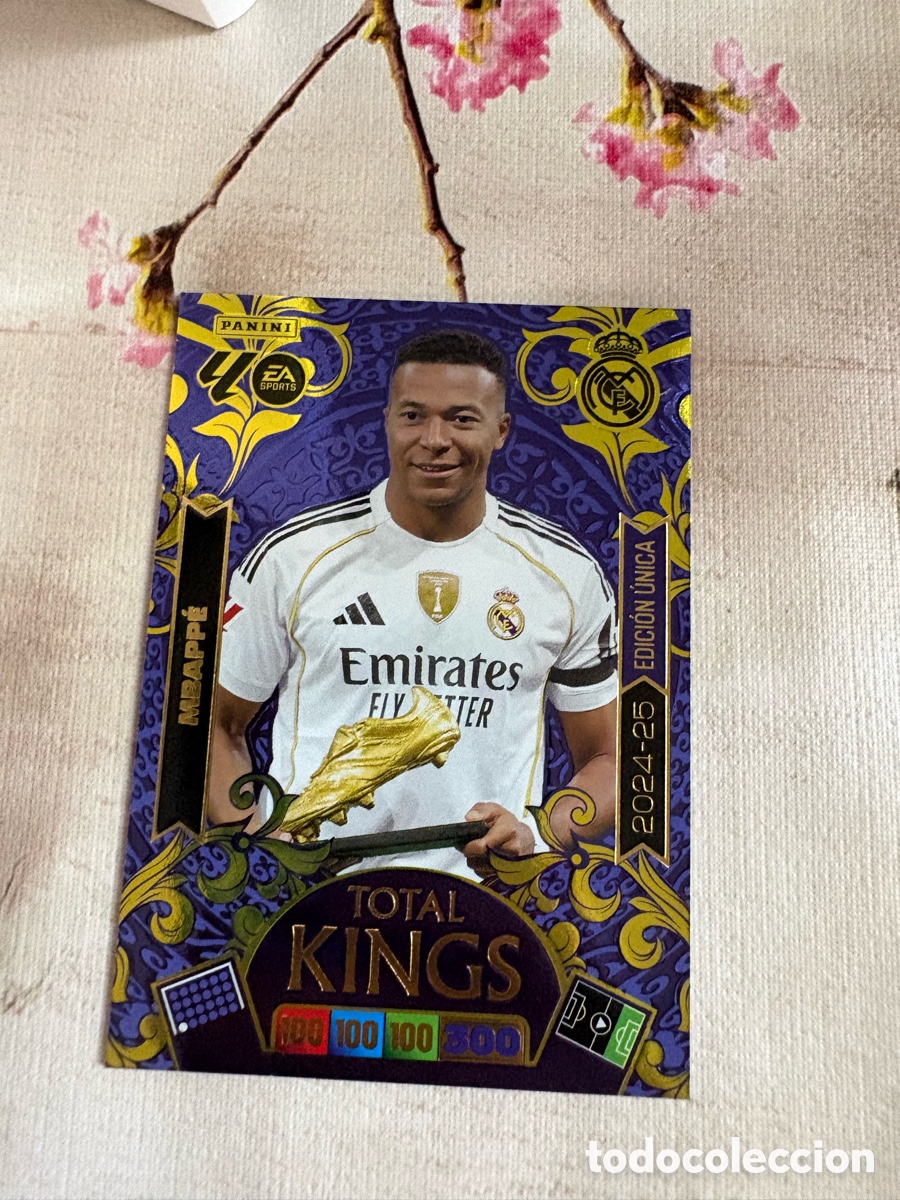 Cromos de f&uacute;tbol: PANINI ADRENALYN LIGA 2025-26 - MBAPPE (REAL MADRID) TOTAL KINGS