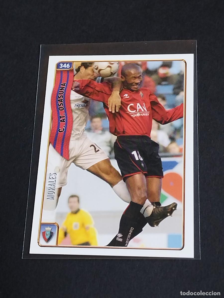 Cromos de Futebol: MORALES ERROR #346 CA OSASUNA - MUNDICROMO FICHAS DE LA LIGA 2004 2005 - MC SPORT 04 05