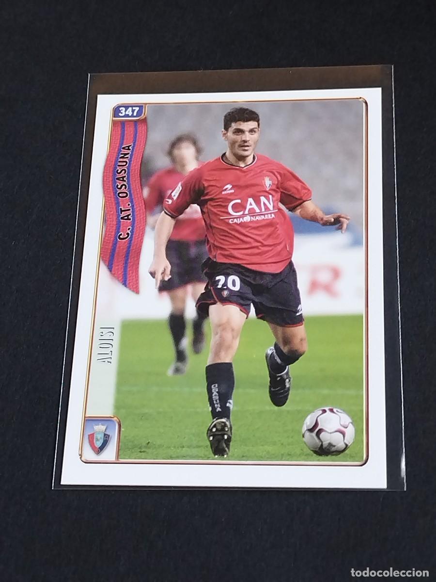 Cromos de Futebol: ALOISI #347 CA OSASUNA - MUNDICROMO FICHAS DE LA LIGA 2004 2005 - MC SPORT 04 05 CROMO