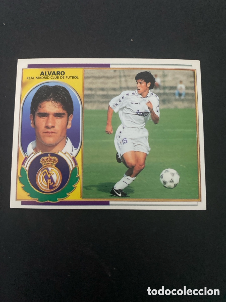 Cromos de Futebol: Cromo liga 96/97 Real Madrid nunca pegado