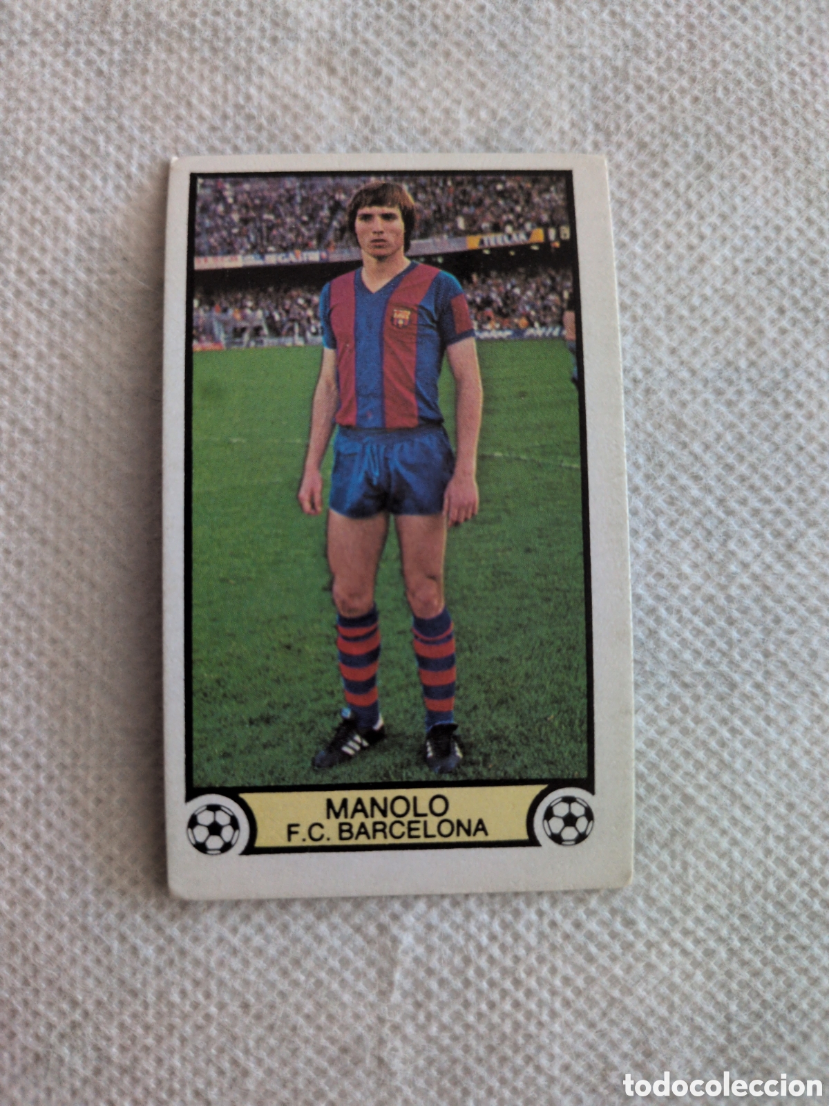 Cromos de Futebol: MANOLO F. C. BARCELONA FICHAJE 24 LIGA ESTE 1979 1980 79 80 . NUNCA PEGADO