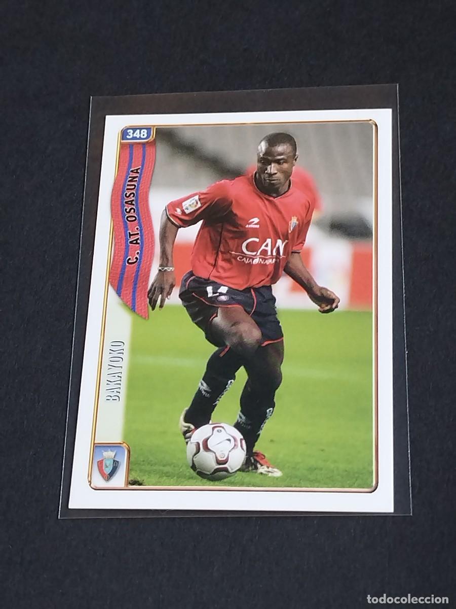Figurine di Calcio: BAKAYOKO BAJA #348 CA OSASUNA - MUNDICROMO FICHAS DE LA LIGA 2004 2005 - MC SPORT 04 05 CROMO