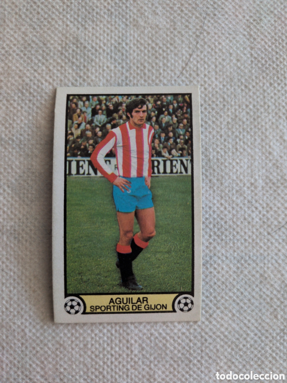 Cromos de Futebol: Cromo Aguilar fichaje 28, liga 79 80 sin pegar