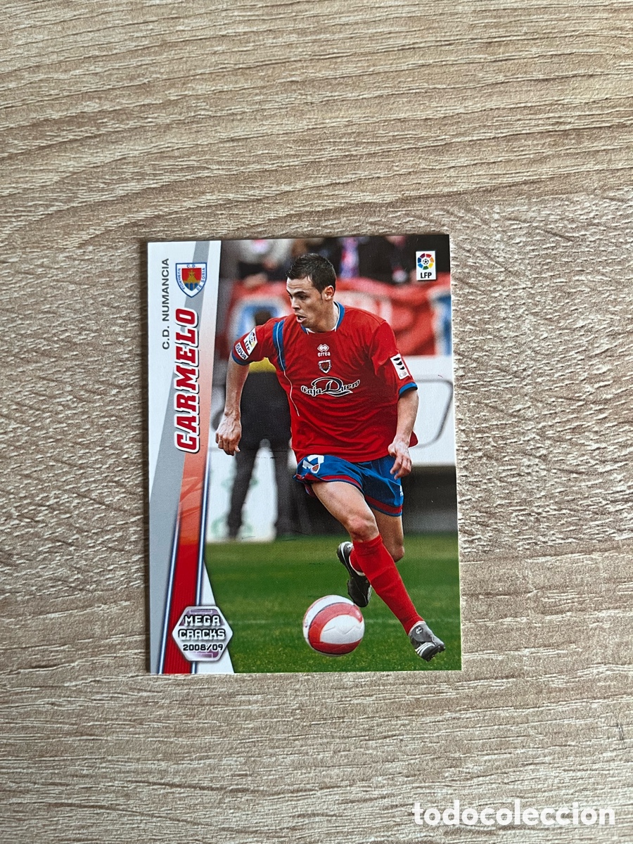 Figurine di Calcio: 212 CARMELO MEGACRACKS MGK 2008 2009 08 09 NUMANCIA