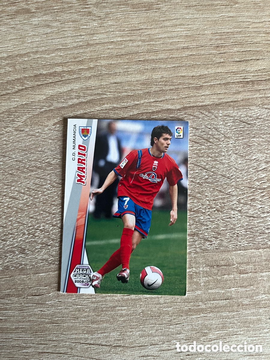 Cromos de f&uacute;tbol: 211 MARIO MEGACRACKS MGK 2008 2009 08 09 NUMANCIA