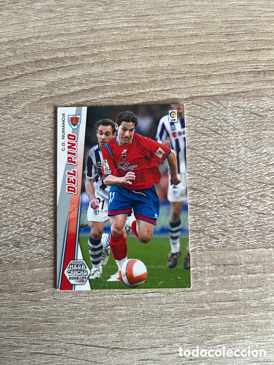 Cromos de f&uacute;tbol: 210 DEL PINO MEGACRACKS MGK 2008 2009 08 09 NUMANCIA