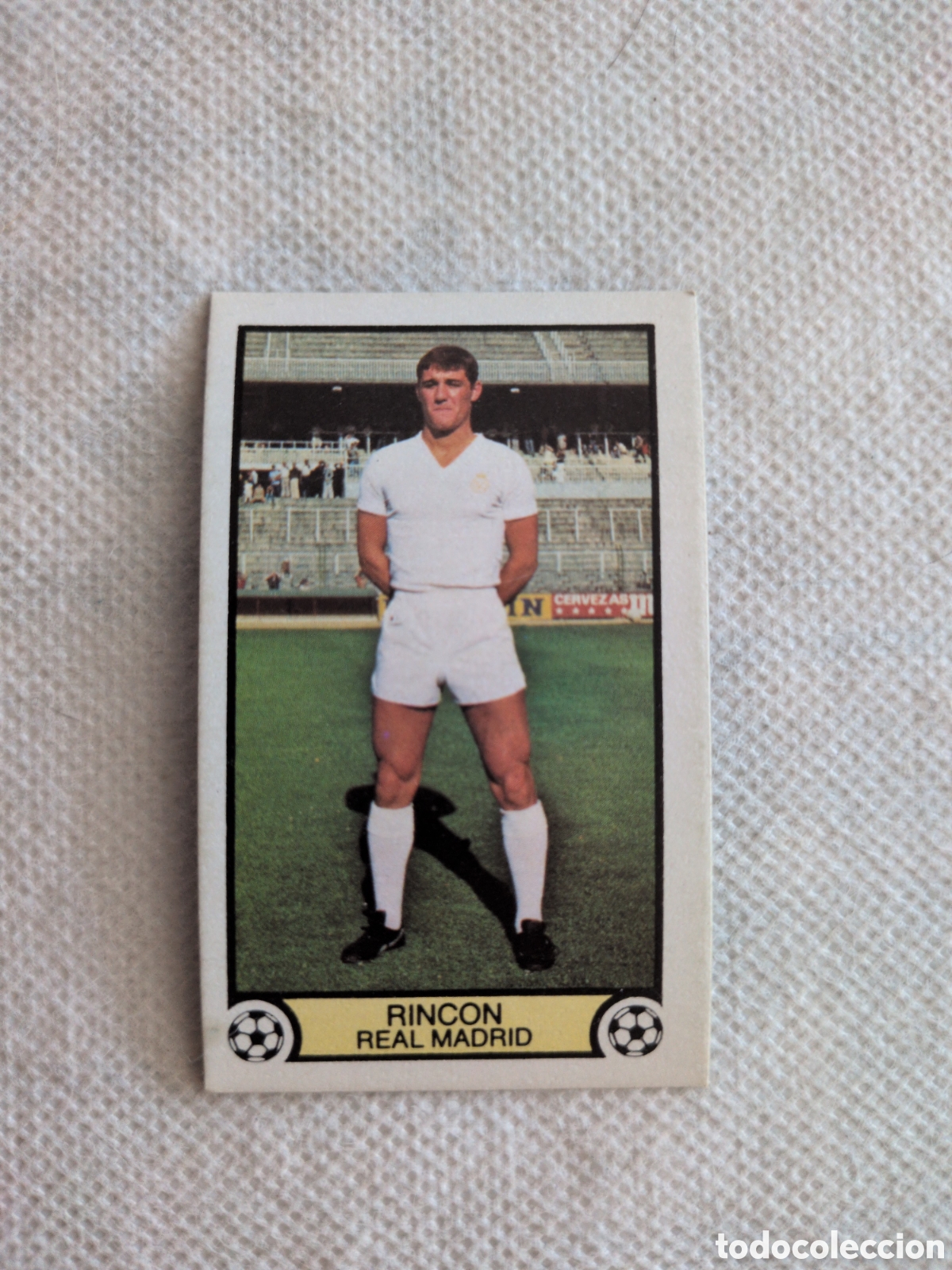 Cromos de Futebol: RINCON REAL MADRID FICHAJE 6 LIGA ESTE 1979/80. NUNCA PEGADO