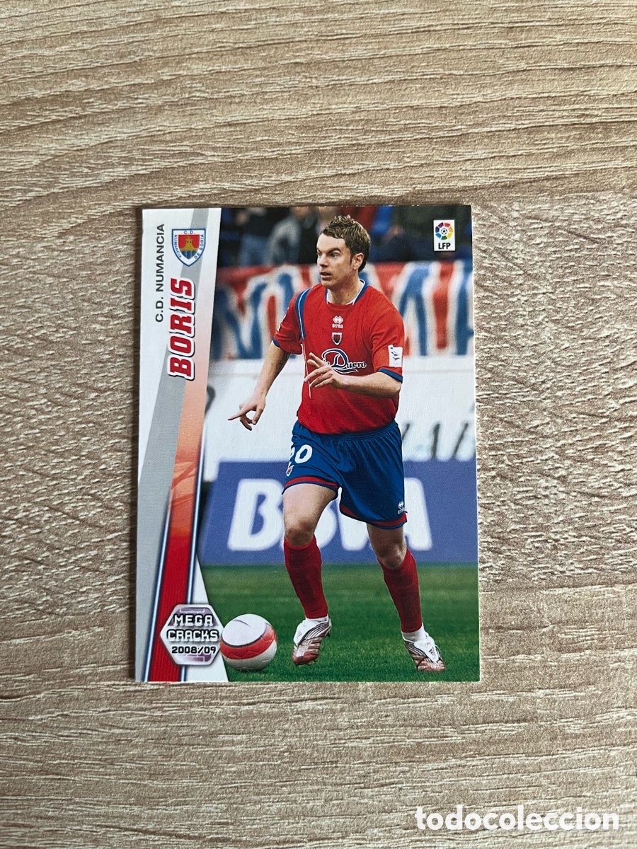 Cromos de f&uacute;tbol: 203 BORIS MEGACRACKS MGK 2008 2009 08 09 NUMANCIA