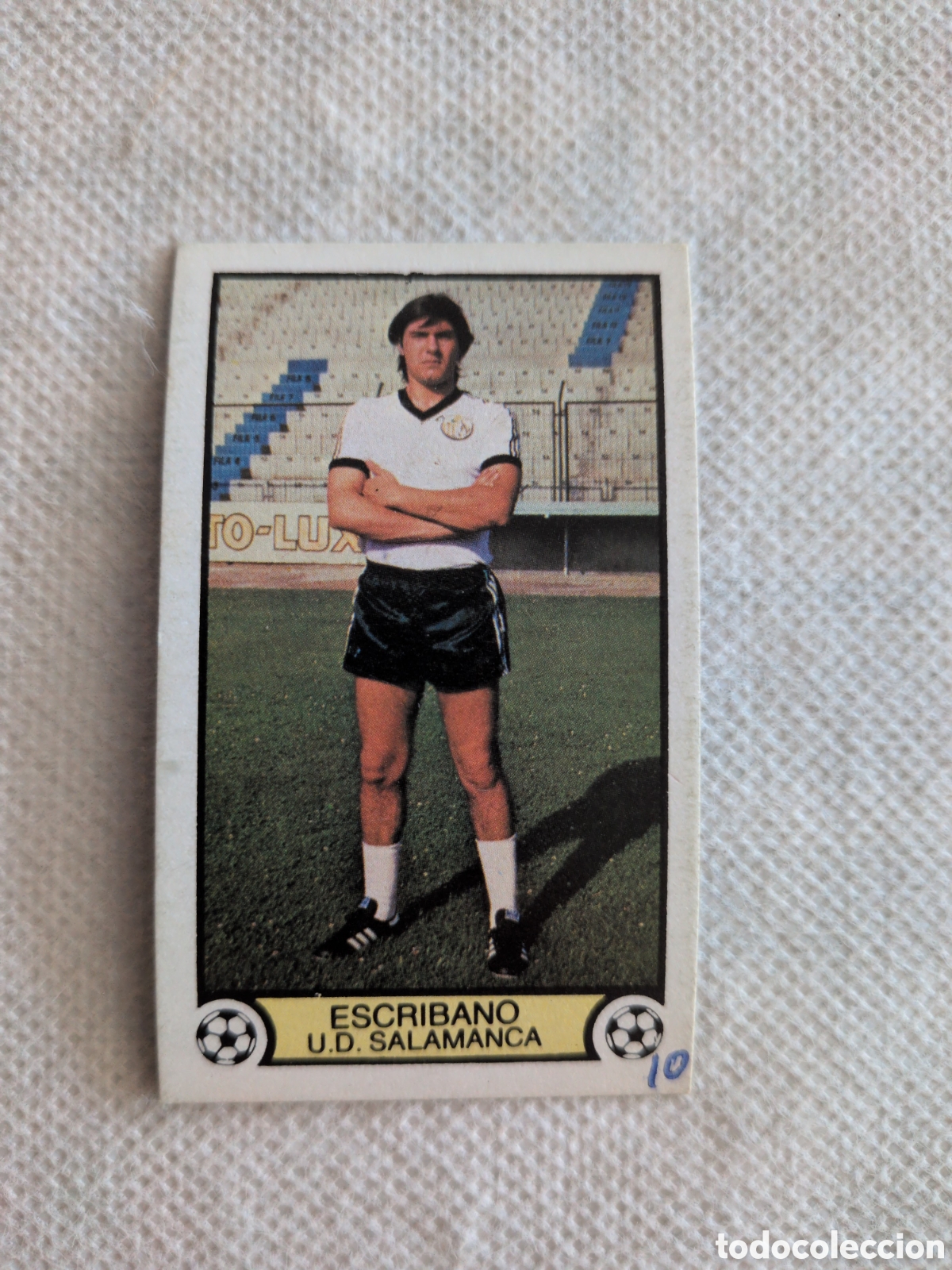Cromos de Futebol: Cromo Escribano fichaje 17, liga 79 80 sin pegar