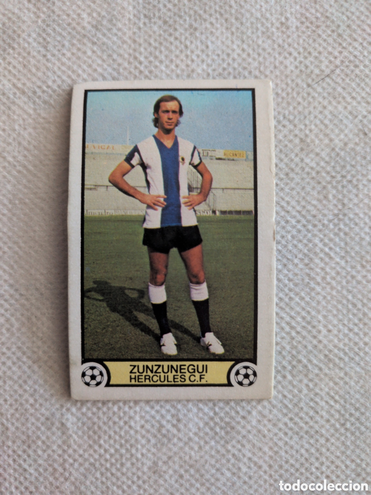 Cromos de Futebol: FICHAJE N&ordm;27 ZUNZUNEGUI (HERCULES) - - CROMO EDICIONES ESTE 1979-1980. NUNCA PEGADO