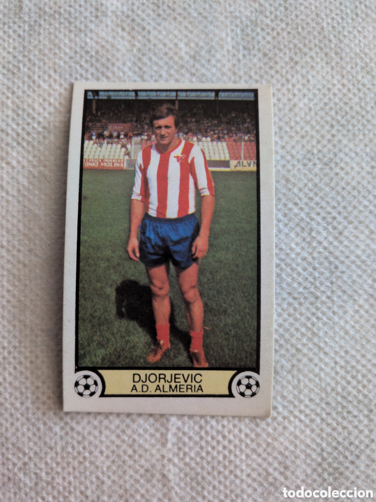 Cromos de Futebol: ESTE - LIGA 79 80 - 1979 1980 - ALMERIA - DJORJEVIC - NUNCA PEGADO - ULTIMOS FICHAJES 13
