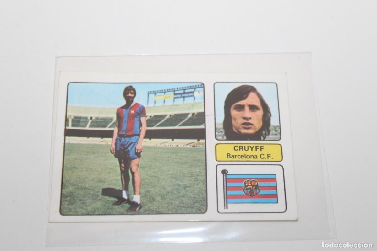 Cromos de f&uacute;tbol: CROMO FICHAJE N&ordm; 15 CRUYFF FHER 73/74 NUNCA PEGADO BARCA FC BARCELONA