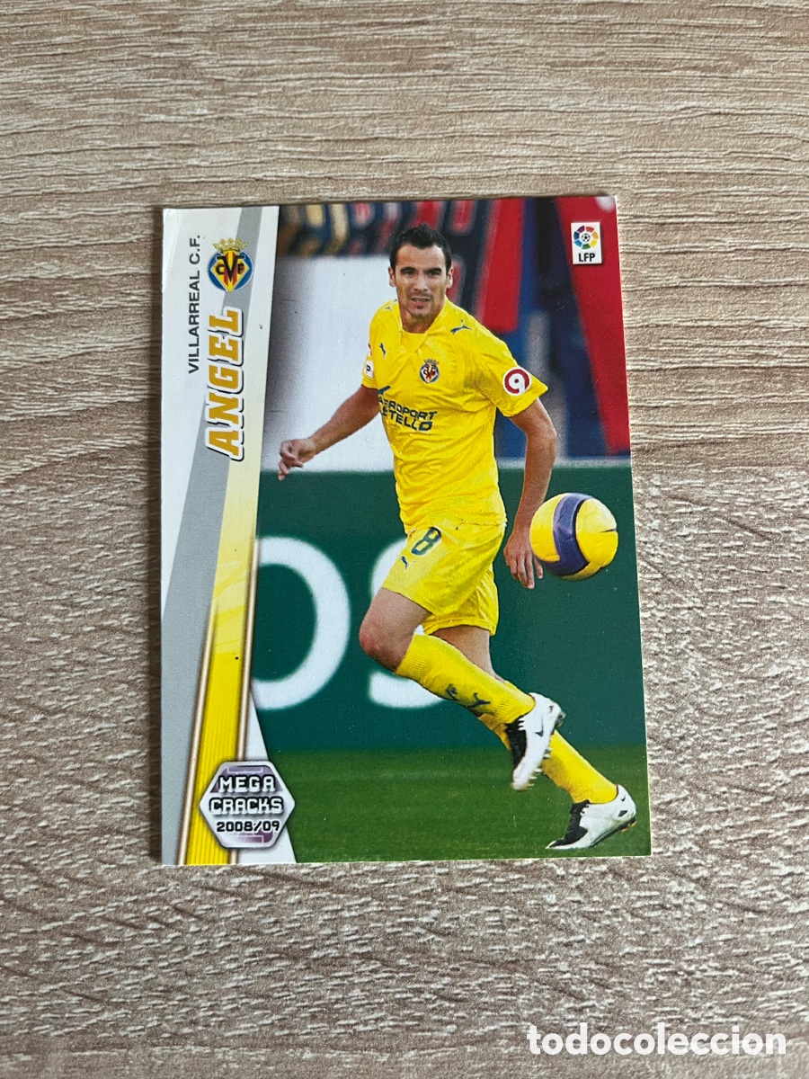 Cromos de f&uacute;tbol: 346 &Aacute;NGEL MEGACRACKS MGK 2008 2009 08 09 VILLARREAL
