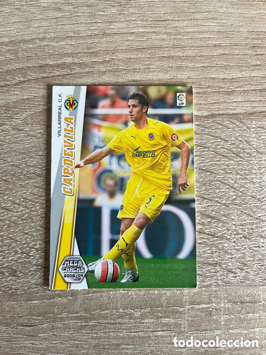 Cromos de f&uacute;tbol: 350 CAPDEVILLA MEGACRACKS MGK 2008 2009 08 09 VILLARREAL