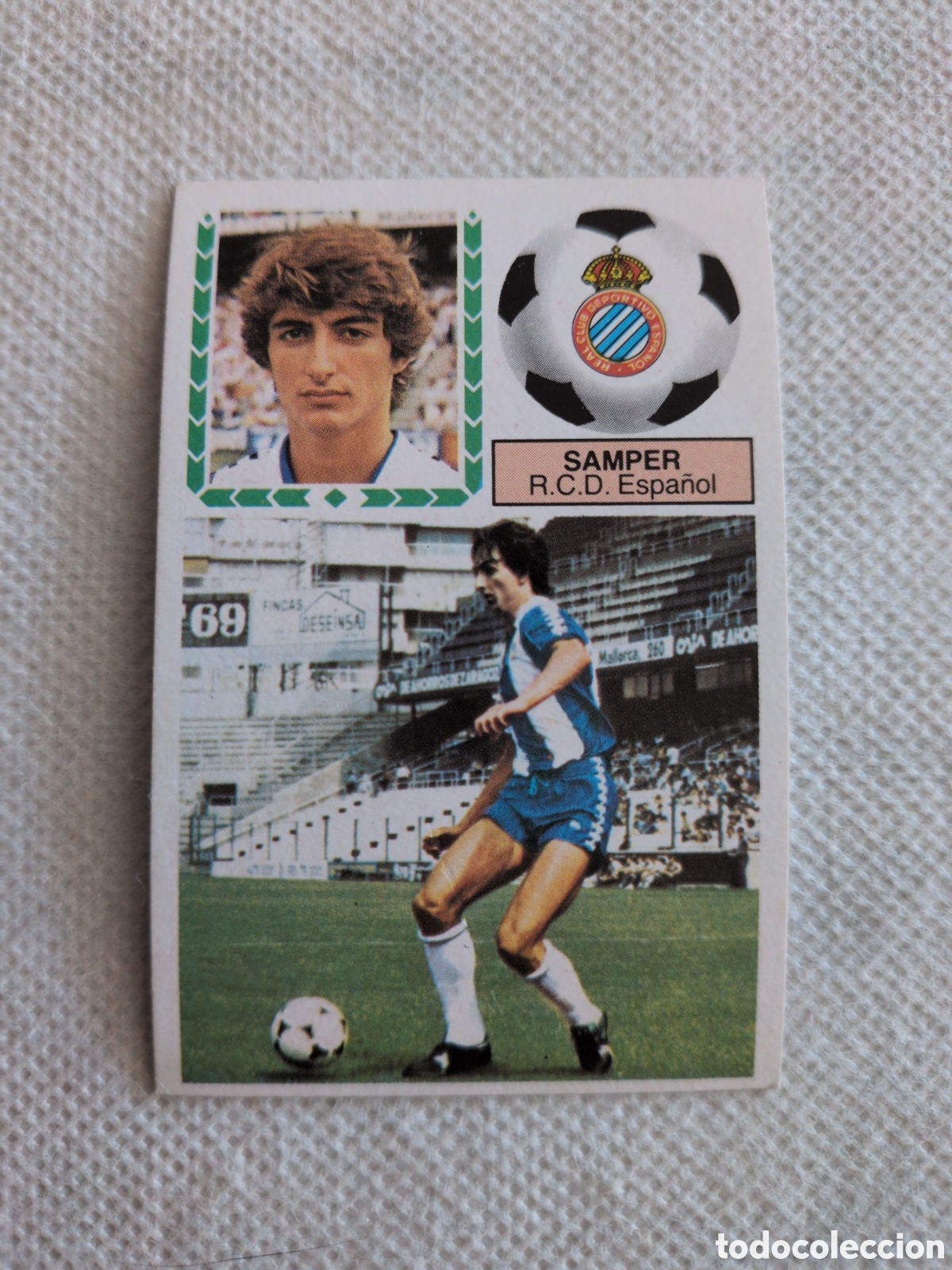 Cromos de Futebol: CROMO LIGA ESTE 83 84 SAMPER FICHAJE 26. SIN PEGAR NUNCA PEGADO