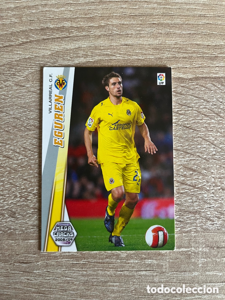 Cromos de f&uacute;tbol: 352 EGUREN MEGACRACKS MGK 2008 2009 08 09 VILLARREAL