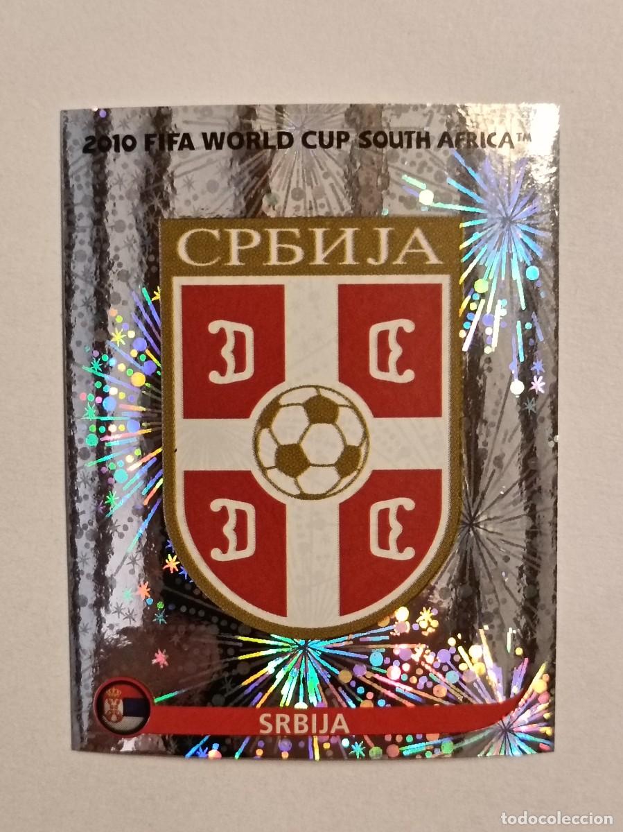 Cromos de f&uacute;tbol: #297 ESCUDO (SERBIA) MUNDIAL SUDAFRICA 2010 PANINI