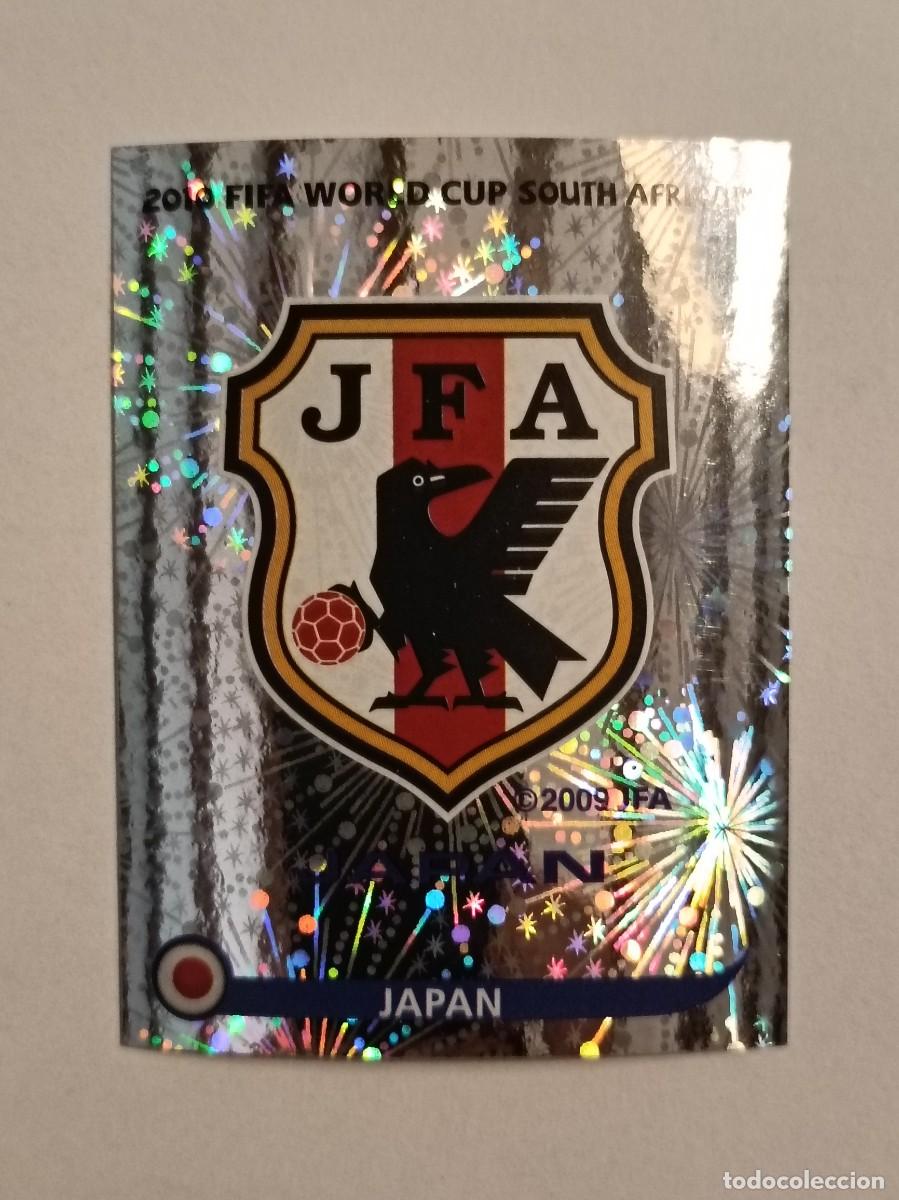 Cromos de f&uacute;tbol: #373 ESCUDO (JAPON) MUNDIAL SUDAFRICA 2010 PANINI