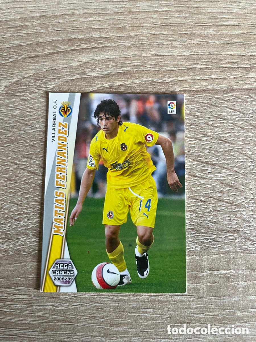 Cromos de f&uacute;tbol: 357 MAT&Iacute;AS FERN&Aacute;NDEZ MEGACRACKS MGK 2008 2009 08 09 VILLARREAL