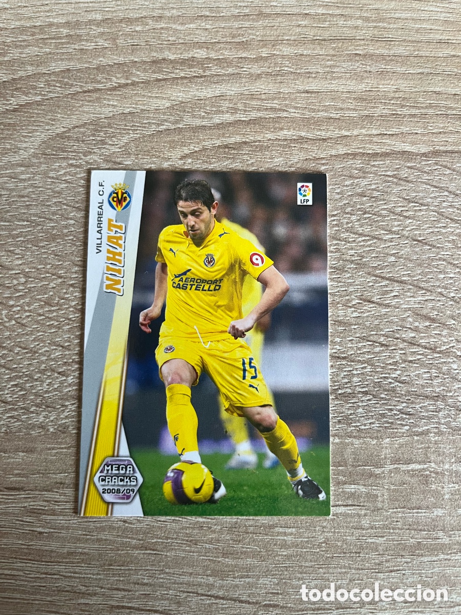 Fu&szlig;ball-Sticker: 358 NIHAT MEGACRACKS MGK 2008 2009 08 09 VILLARREAL