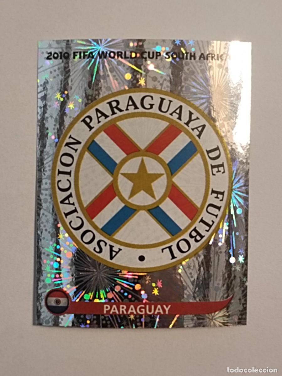 Fu&szlig;ball-Sticker: #430 ESCUDO (PARAGUAY) MUNDIAL SUDAFRICA 2010 PANINI