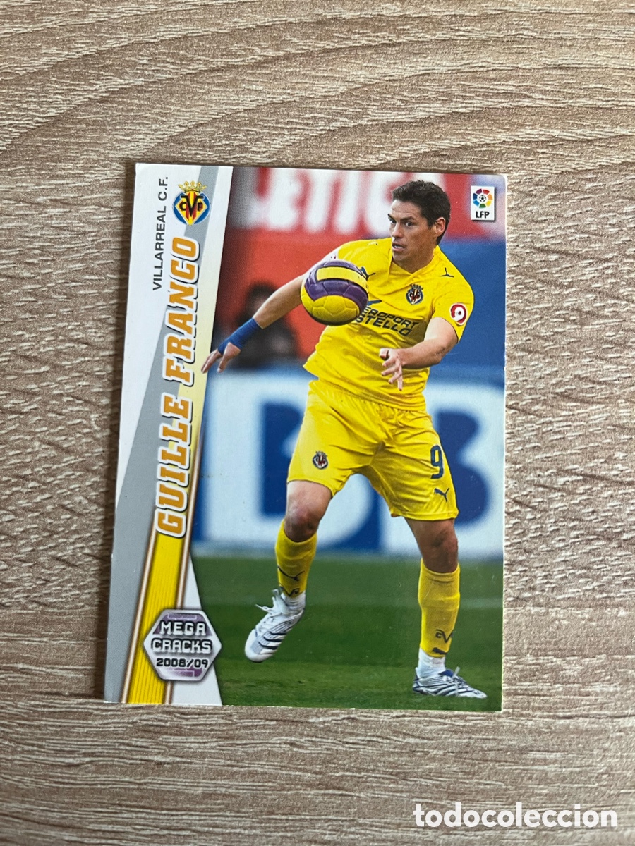 Cromos de f&uacute;tbol: 360 GUILLE FRANCO MEGACRACKS MGK 2008 2009 08 09 VILLARREAL