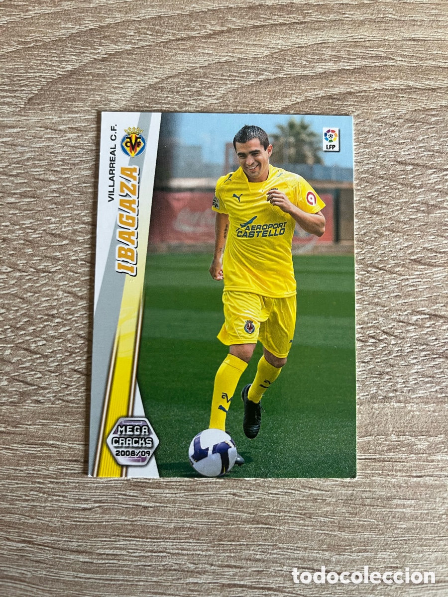 Cromos de f&uacute;tbol: 442 IBAGAZA NUEVO FICHAJE MEGACRACKS MGK 2008 2009 08 09 VILLARREAL