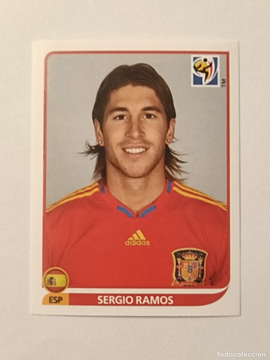 Cromos de f&uacute;tbol: #567 SERGIO RAMOS (ESPA&Ntilde;A) MUNDIAL SUDAFRICA 2010 PANINI