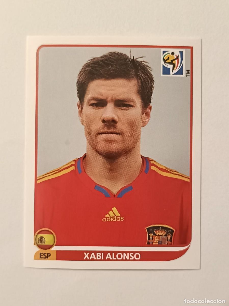 Cromos de f&uacute;tbol: #574 XABI ALONSO (ESPA&Ntilde;A) MUNDIAL SUDAFRICA 2010 PANINI