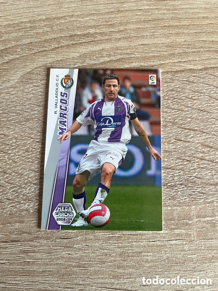 Cromos de f&uacute;tbol: 331 MARCOS MEGACRACKS MGK 2008 2009 08 09 REAL VALLADOLID