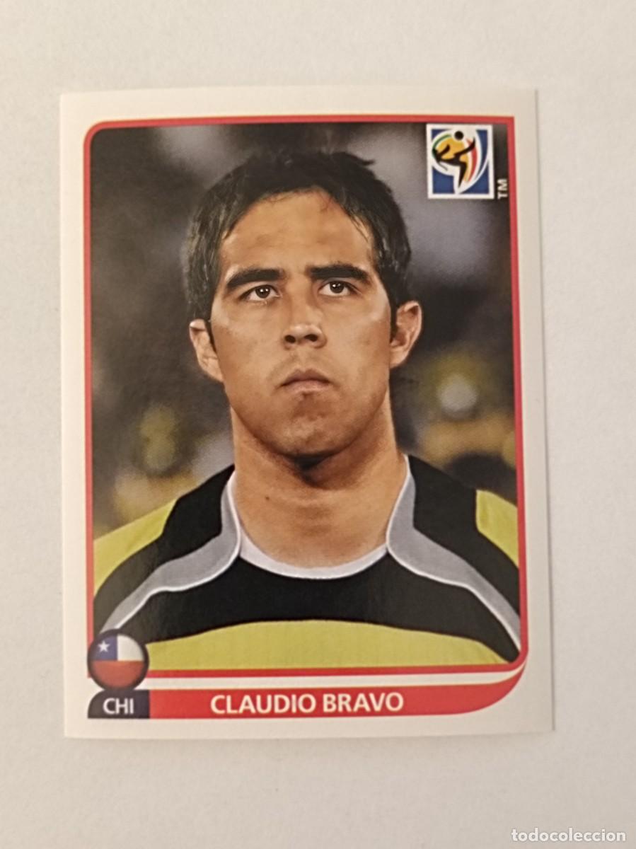 Cromos de f&uacute;tbol: #621 CLAUDIO BRAVO (CHILE) MUNDIAL SUDAFRICA 2010 PANINI