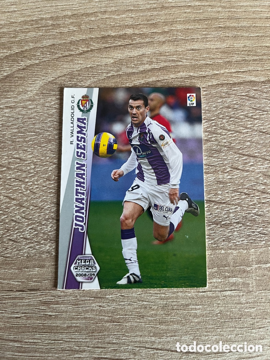 Cromos de f&uacute;tbol: 337 JONATHAN SESMA MEGACRACKS MGK 2008 2009 08 09 REAL VALLADOLID
