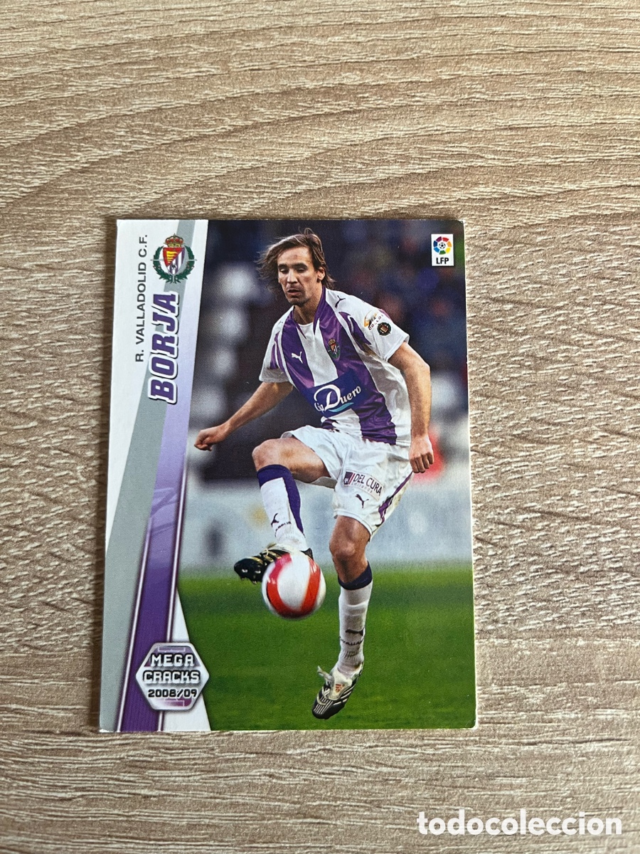 Cromos de f&uacute;tbol: 335 BORJA MEGACRACKS MGK 2008 2009 08 09 REAL VALLADOLID
